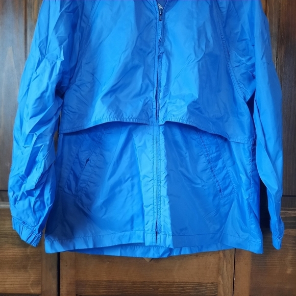Vintage Eddie Bauer blue lightweight water resistant windbreaker jacket size M - Picture 3 of 14